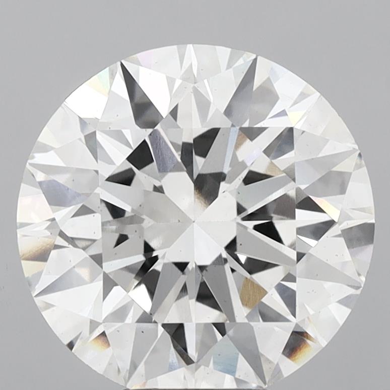 7.07 ct. round Lab Grown Diamond front image