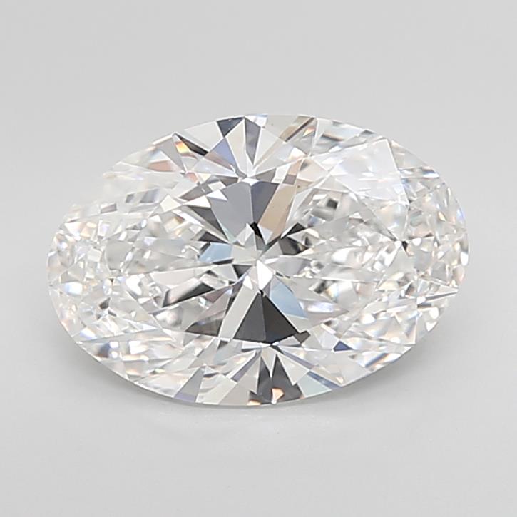 3.75 ct. oval Lab Grown Diamond front image