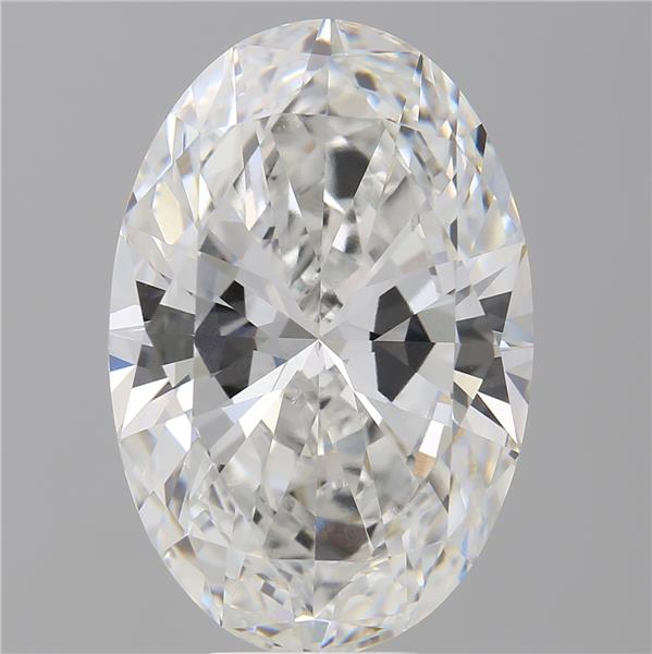 9.57 ct. oval Lab Grown Diamond front image