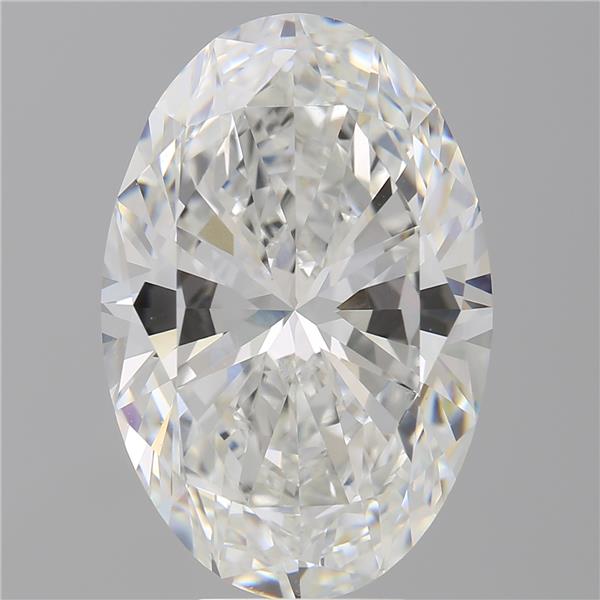 9.02 ct. oval Lab Grown Diamond front image