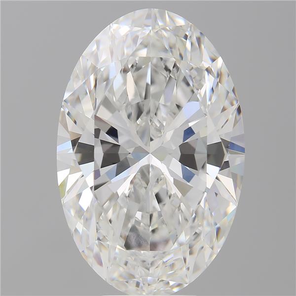 9.08 ct. oval Lab Grown Diamond front image
