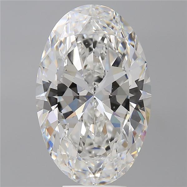 7.51 ct. oval Lab Grown Diamond front image