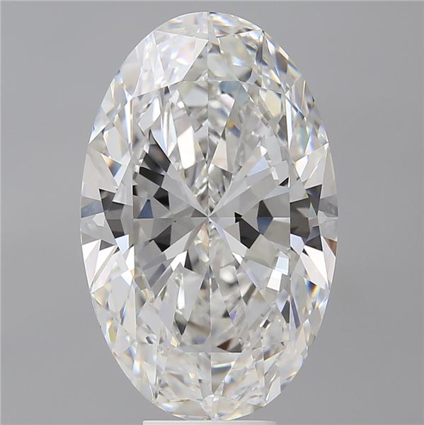 9.10 ct. oval Lab Grown Diamond front image