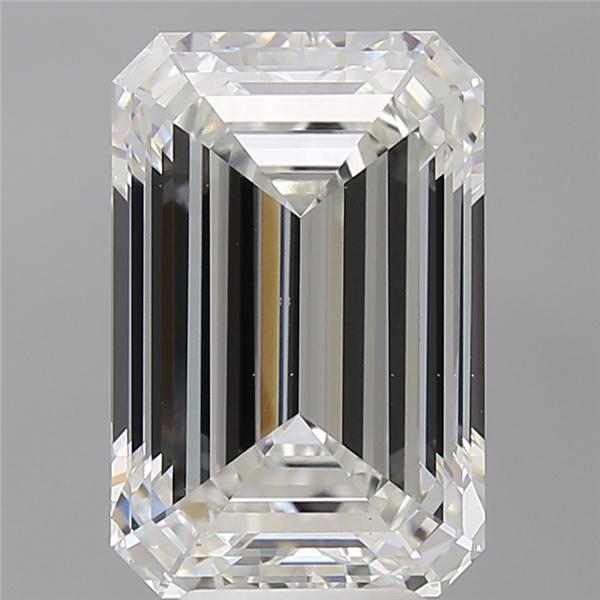 6.53 ct. emerald Lab Grown Diamond front image