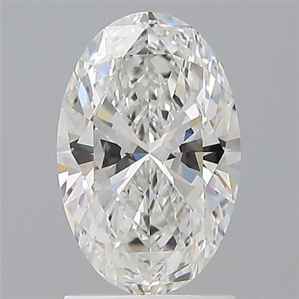1.57 ct. oval Lab Grown Diamond front image
