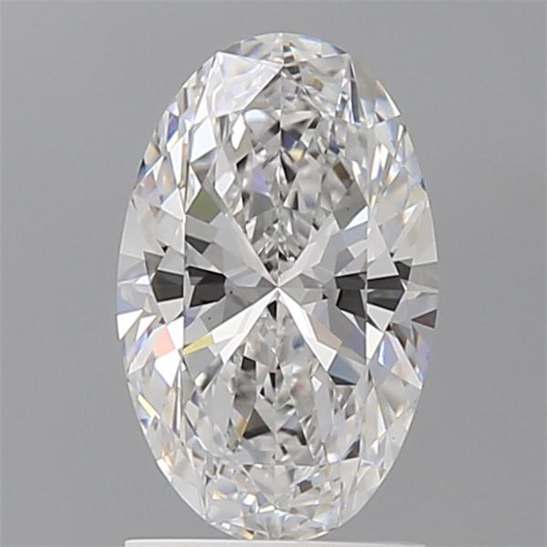 1.59 ct. oval Lab Grown Diamond front image
