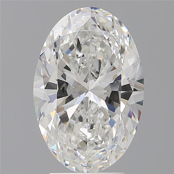 4.08 ct. oval Lab Grown Diamond front image