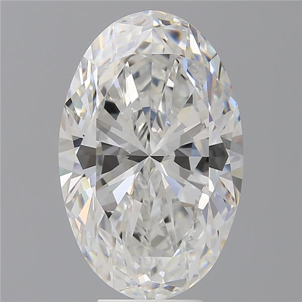 7.08 ct. oval Lab Grown Diamond front image