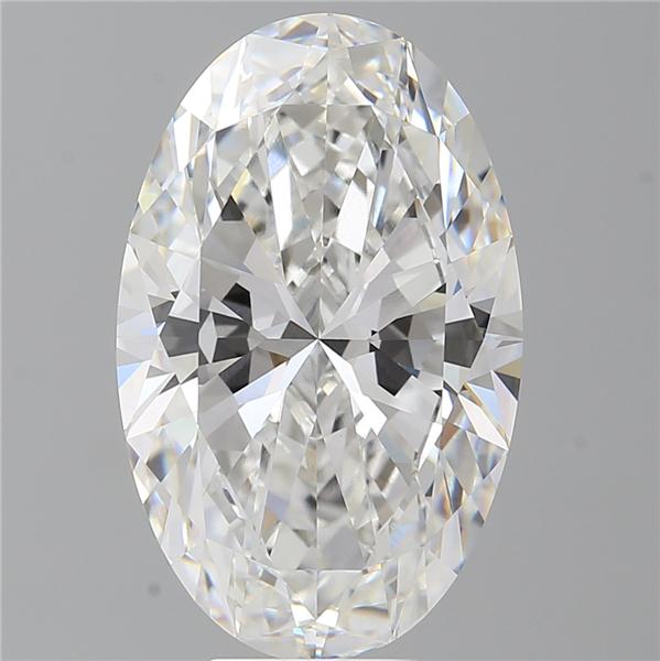 9.60 ct. oval Lab Grown Diamond front image