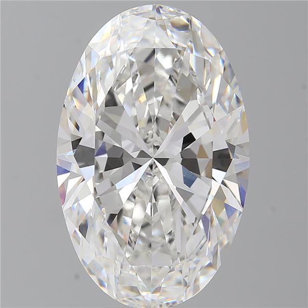 10.50 ct. oval Lab Grown Diamond front image