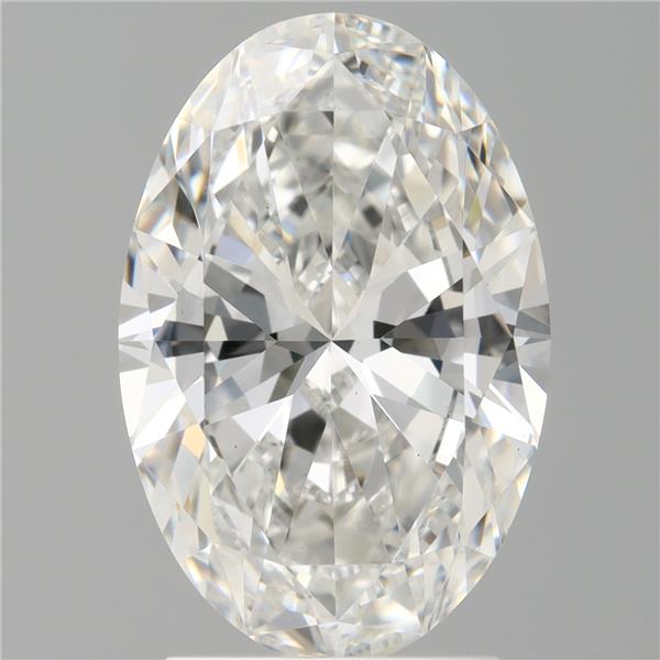 2.54 ct. oval Lab Grown Diamond front image