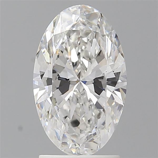 2.05 ct. oval Lab Grown Diamond front image
