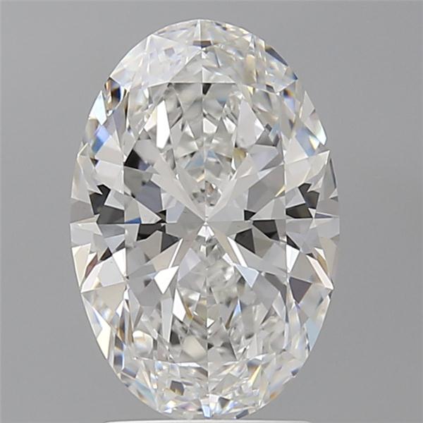 2.60 ct. oval Lab Grown Diamond front image