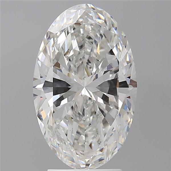 3.53 ct. oval Lab Grown Diamond front image