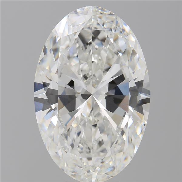 9.52 ct. oval Lab Grown Diamond front image