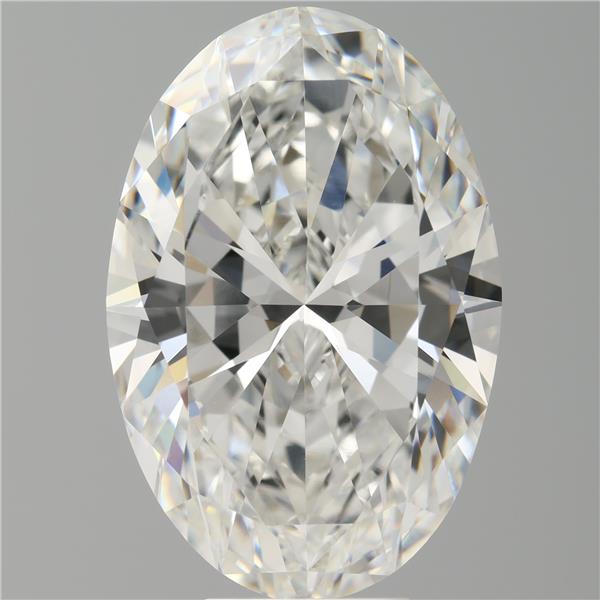 8.03 ct. oval Lab Grown Diamond front image