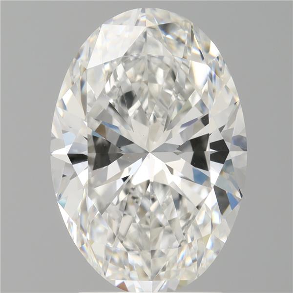 3.02 ct. oval Lab Grown Diamond front image