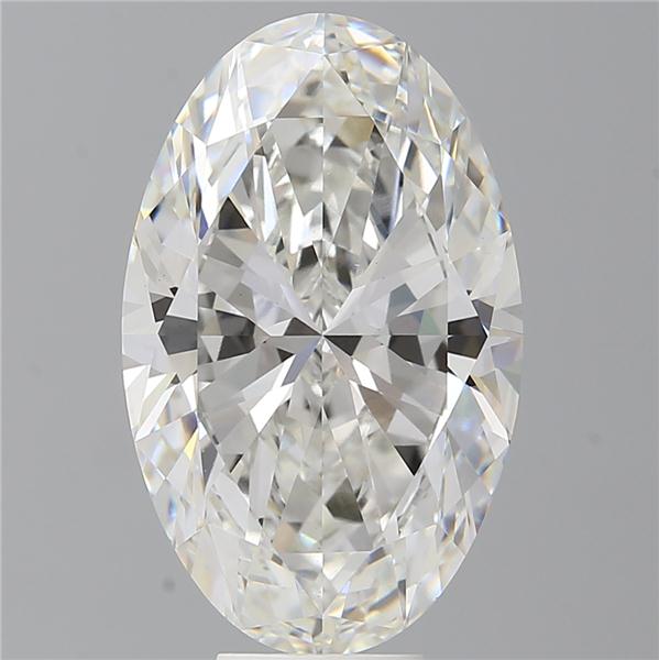 9.05 ct. oval Lab Grown Diamond front image