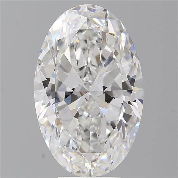 6.52 ct. oval Lab Grown Diamond front image