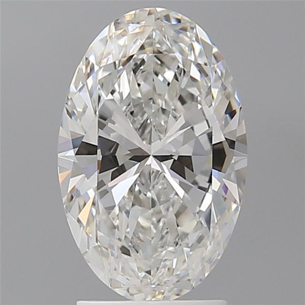 2.52 ct. oval Lab Grown Diamond front image