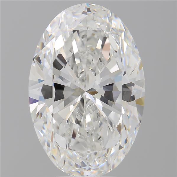 8.05 ct. oval Lab Grown Diamond front image