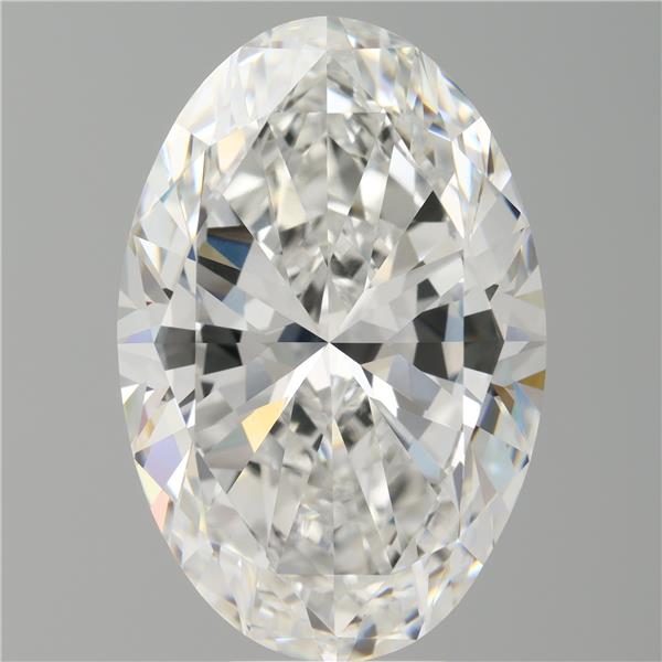 9.02 ct. oval Lab Grown Diamond front image