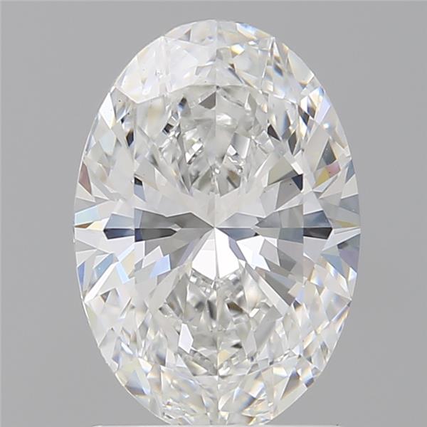 1.59 ct. oval Lab Grown Diamond front image