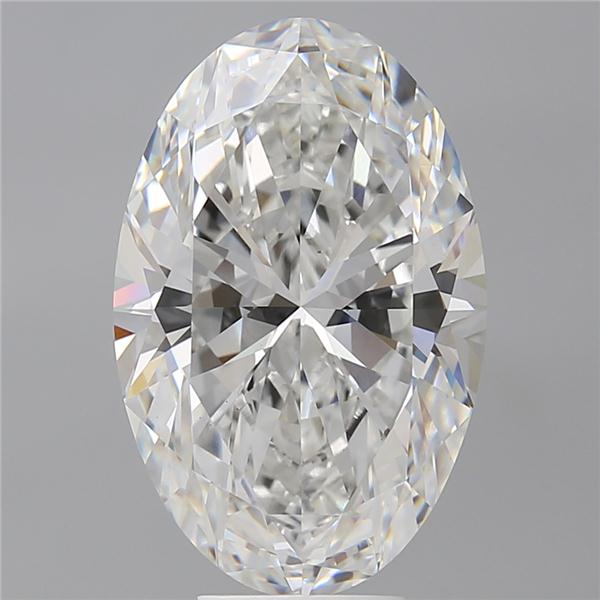 7.59 ct. oval Lab Grown Diamond front image