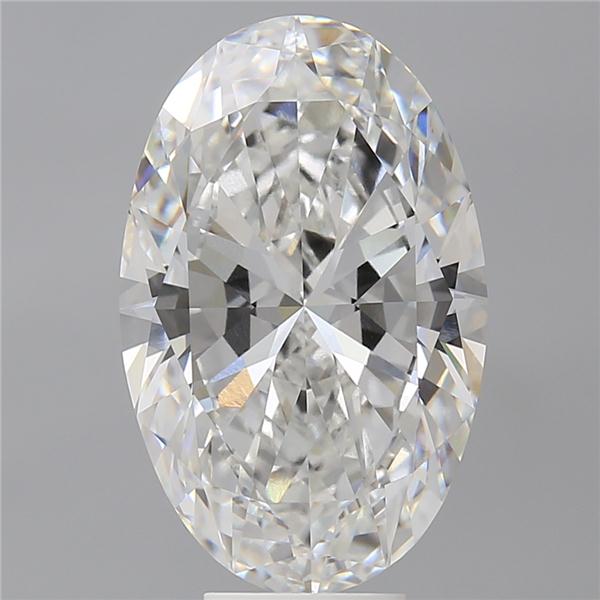 7.57 ct. oval Lab Grown Diamond front image