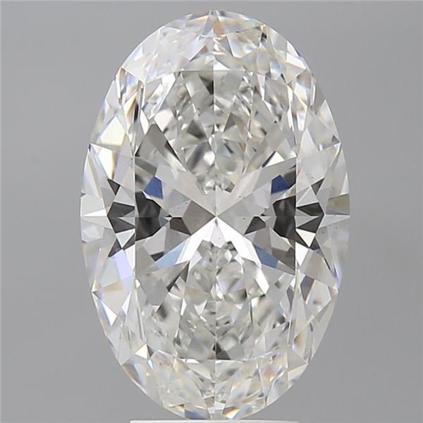 5.03 ct. oval Lab Grown Diamond front image