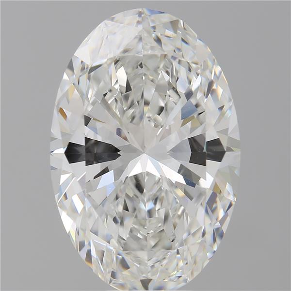 8.00 ct. oval Lab Grown Diamond front image