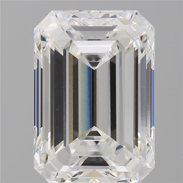 8.03 ct. emerald Lab Grown Diamond front image