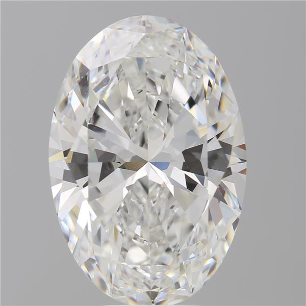 9.04 ct. oval Lab Grown Diamond front image