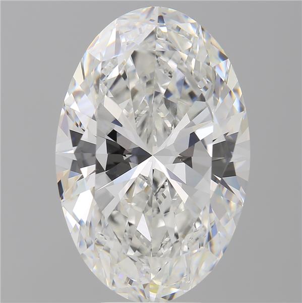 9.09 ct. oval Lab Grown Diamond front image