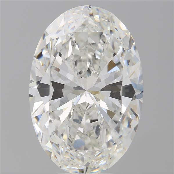 8.03 ct. oval Lab Grown Diamond front image