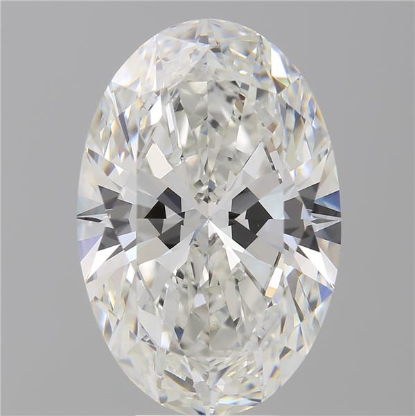 7.51 ct. oval Lab Grown Diamond front image