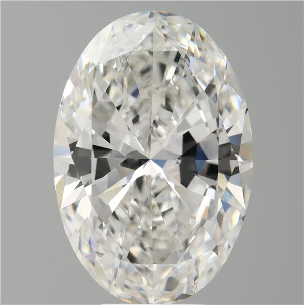 8.03 ct. oval Lab Grown Diamond front image