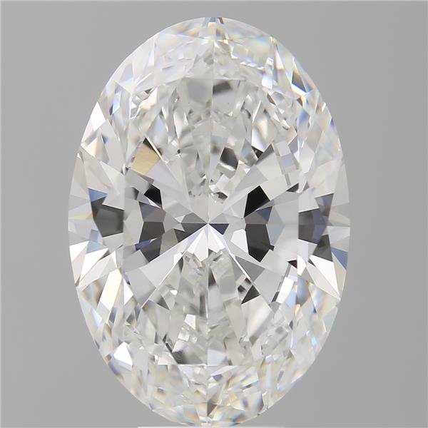 8.59 ct. oval Lab Grown Diamond front image