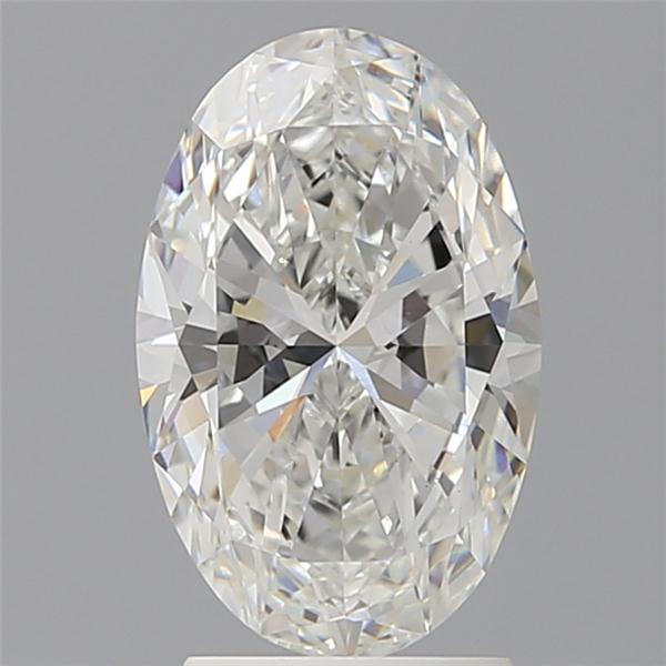 2.55 ct. oval Lab Grown Diamond front image
