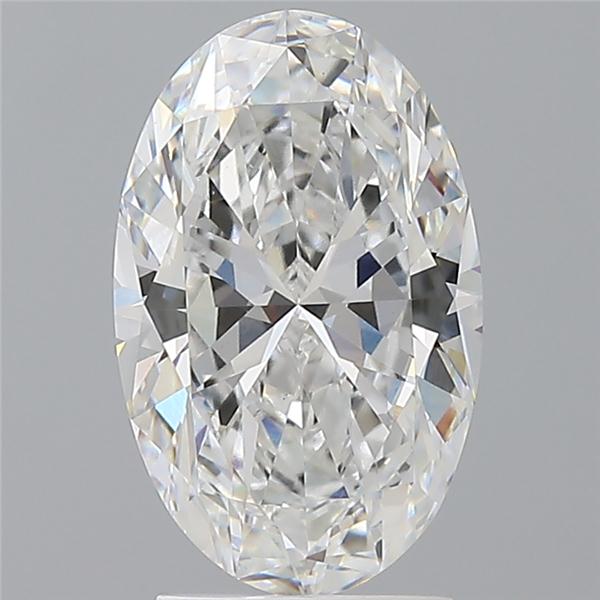 2.54 ct. oval Lab Grown Diamond front image