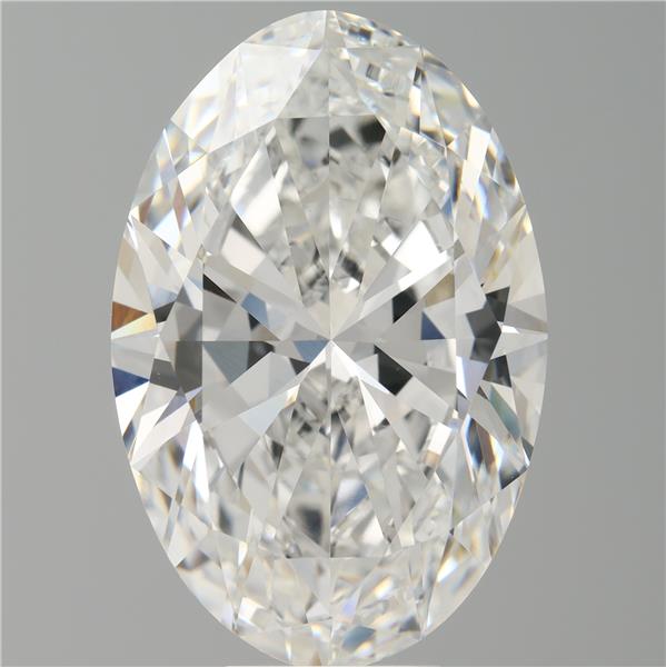 9.55 ct. oval Lab Grown Diamond front image