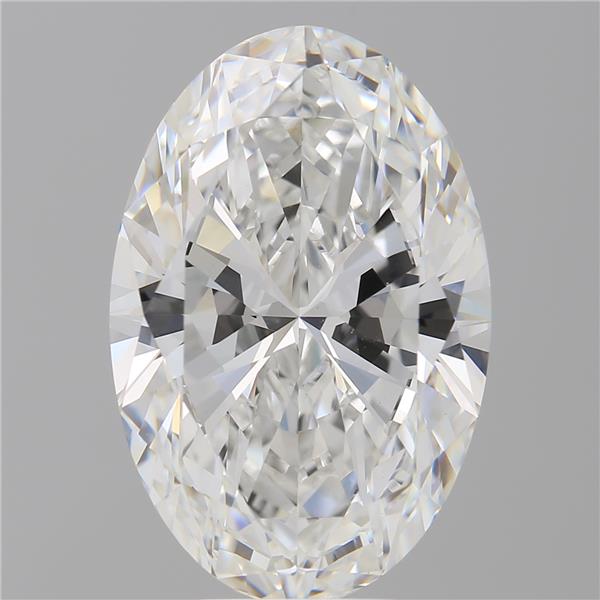 8.05 ct. oval Lab Grown Diamond front image
