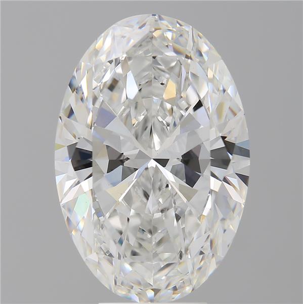 7.08 ct. oval Lab Grown Diamond front image