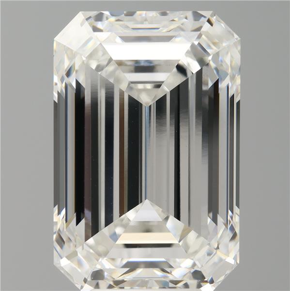 9.59 ct. emerald Lab Grown Diamond front image