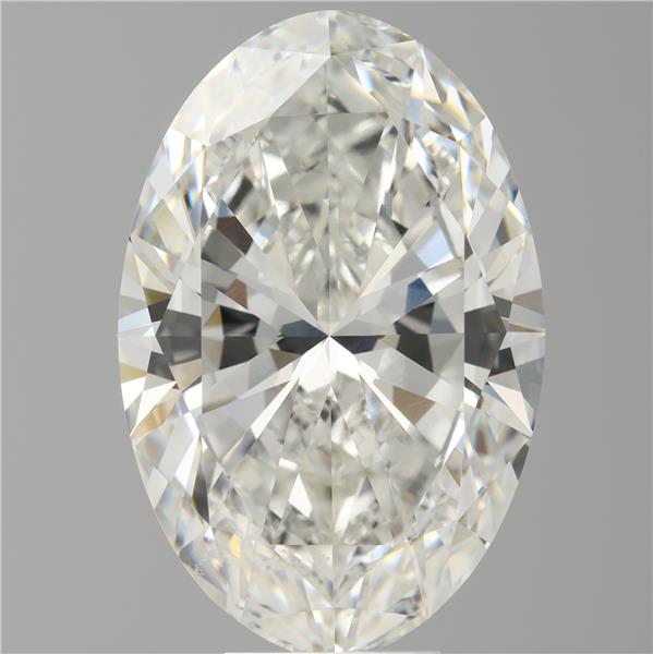 8.89 ct. oval Lab Grown Diamond front image