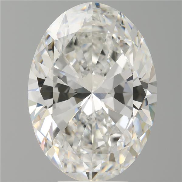 7.00 ct. oval Lab Grown Diamond front image