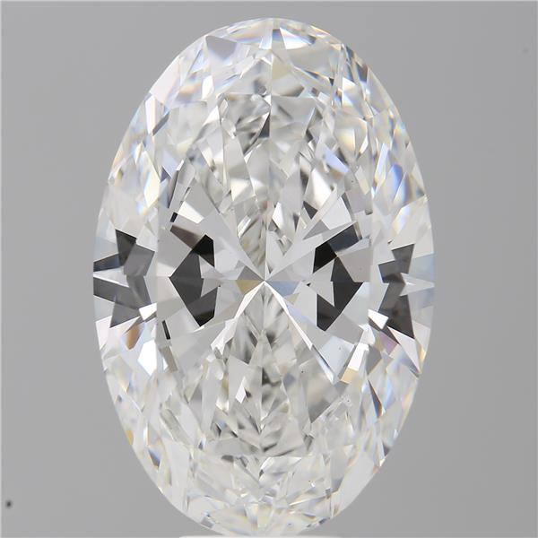 10.54 ct. oval Lab Grown Diamond front image