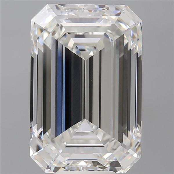 10.59 ct. emerald Lab Grown Diamond front image