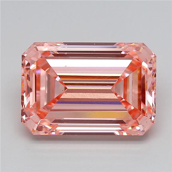 7.06 ct. emerald Lab Grown Diamond front image