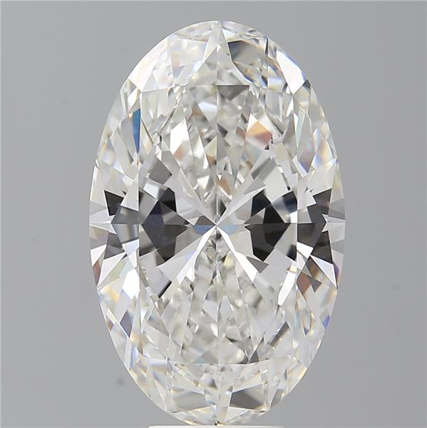 8.55 ct. oval Lab Grown Diamond front image
